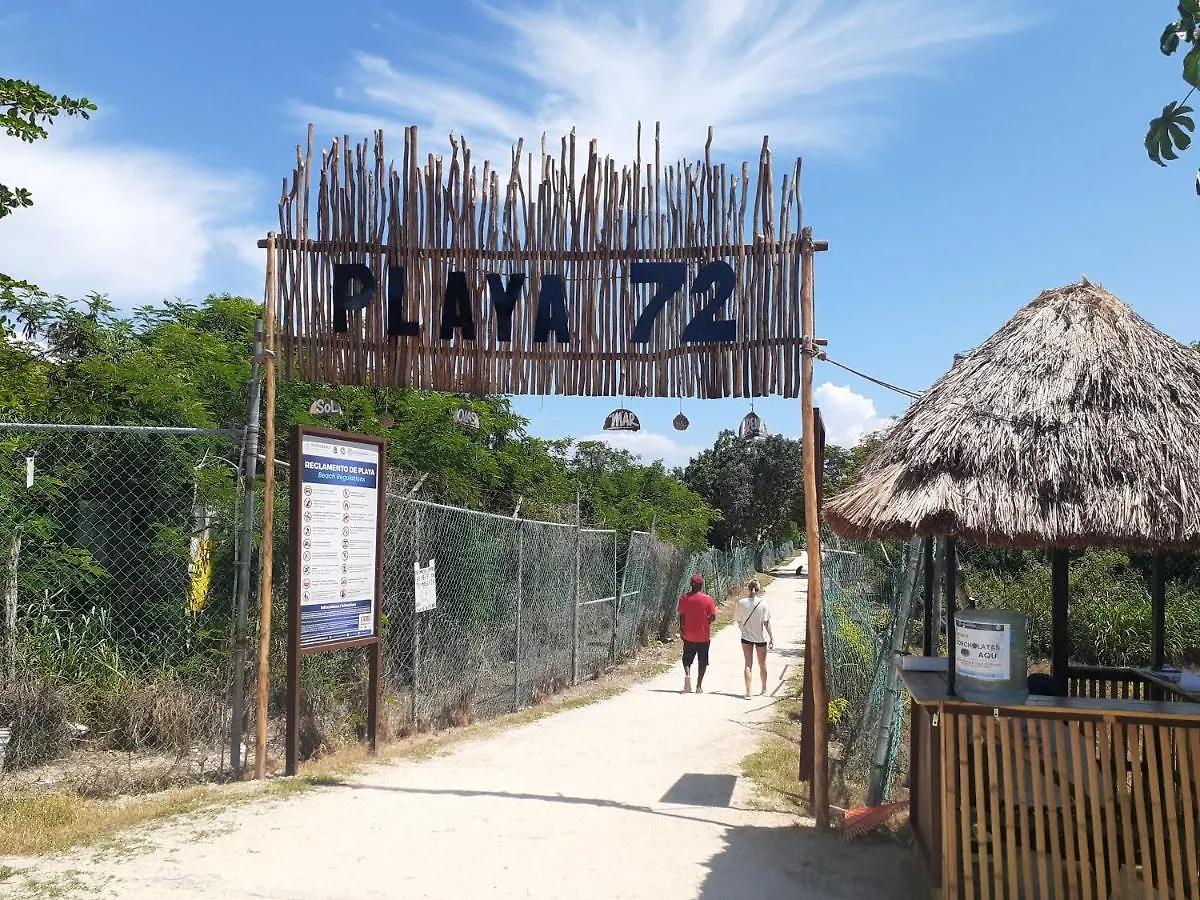 Bleu Balam - Cozy Charming Pool & Beach Zazil-Ha Playa del Carmen Apartment